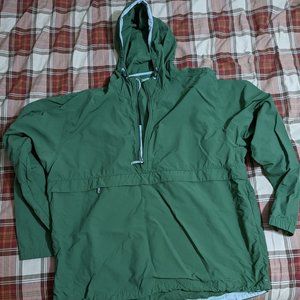 Packable rain Pullover